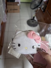 kitty粉色折疊購物袋