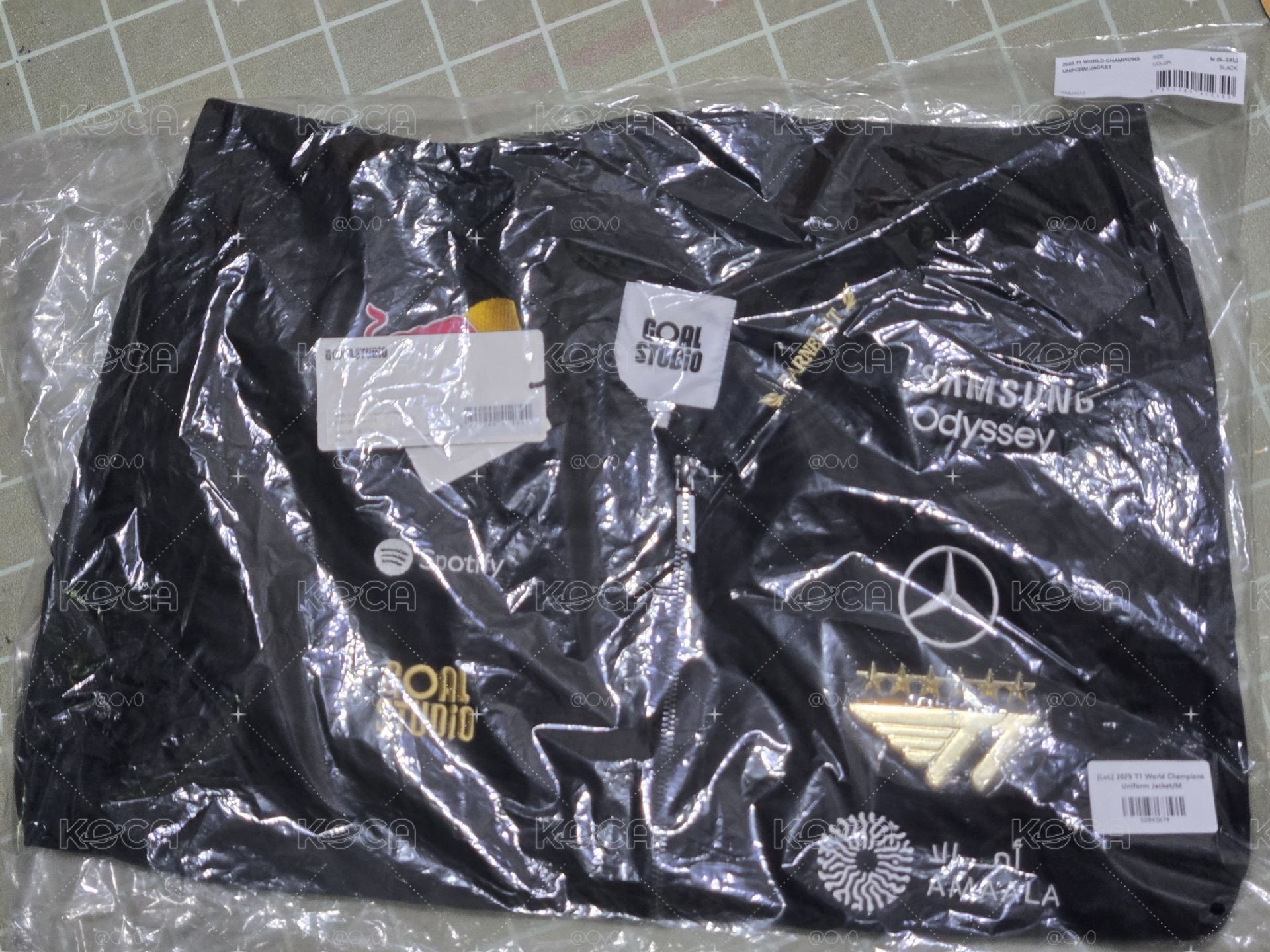T1 2025冠軍 六星外套 M號