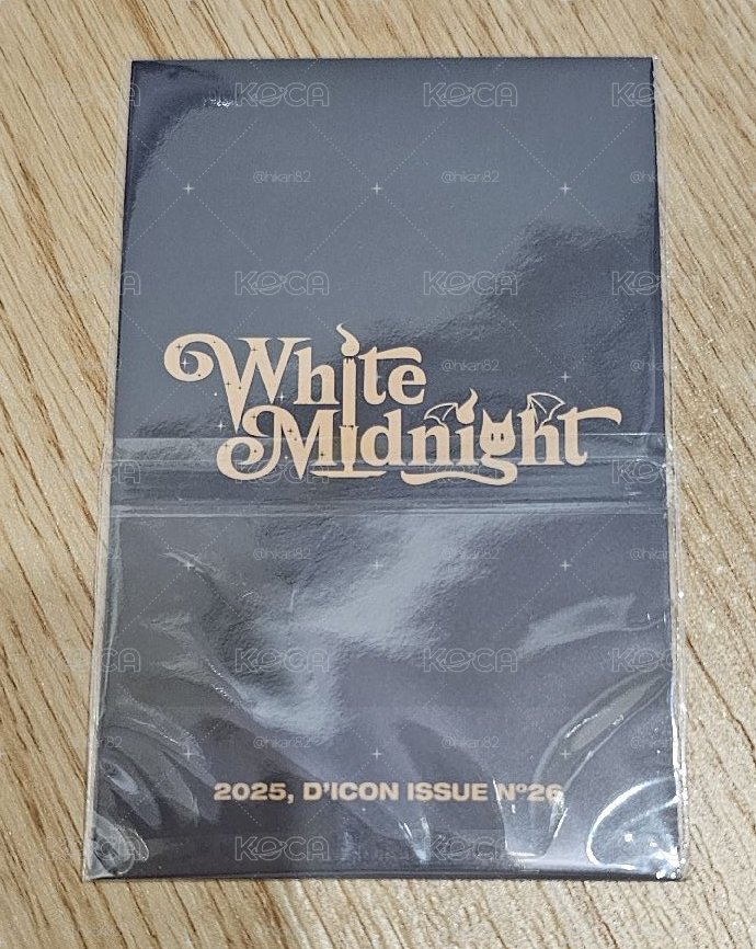 SEVENTEEN DICON N°26 WHITE MIDNIGHT  WONWOO & MINGYU