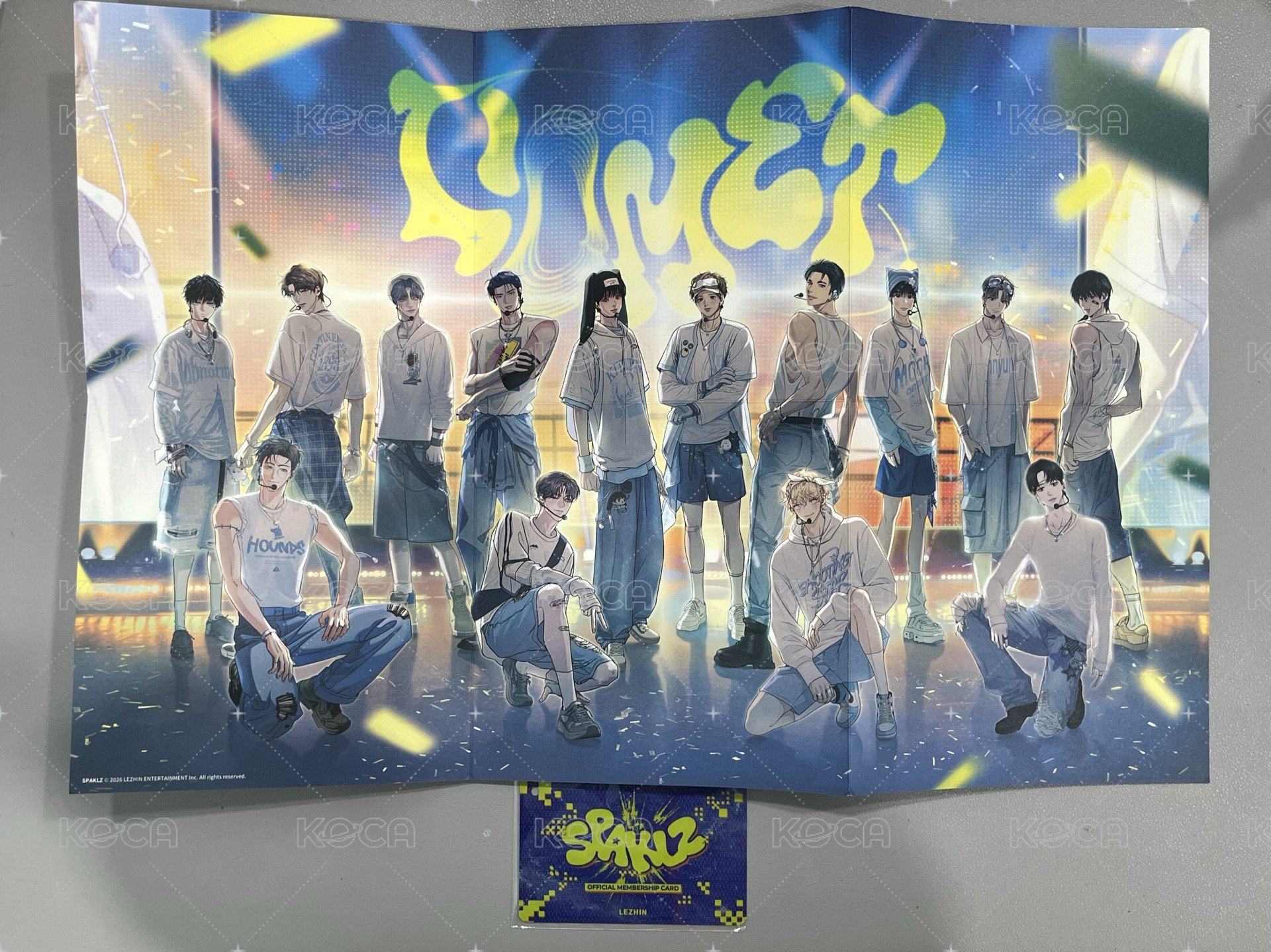 海報+會員卡