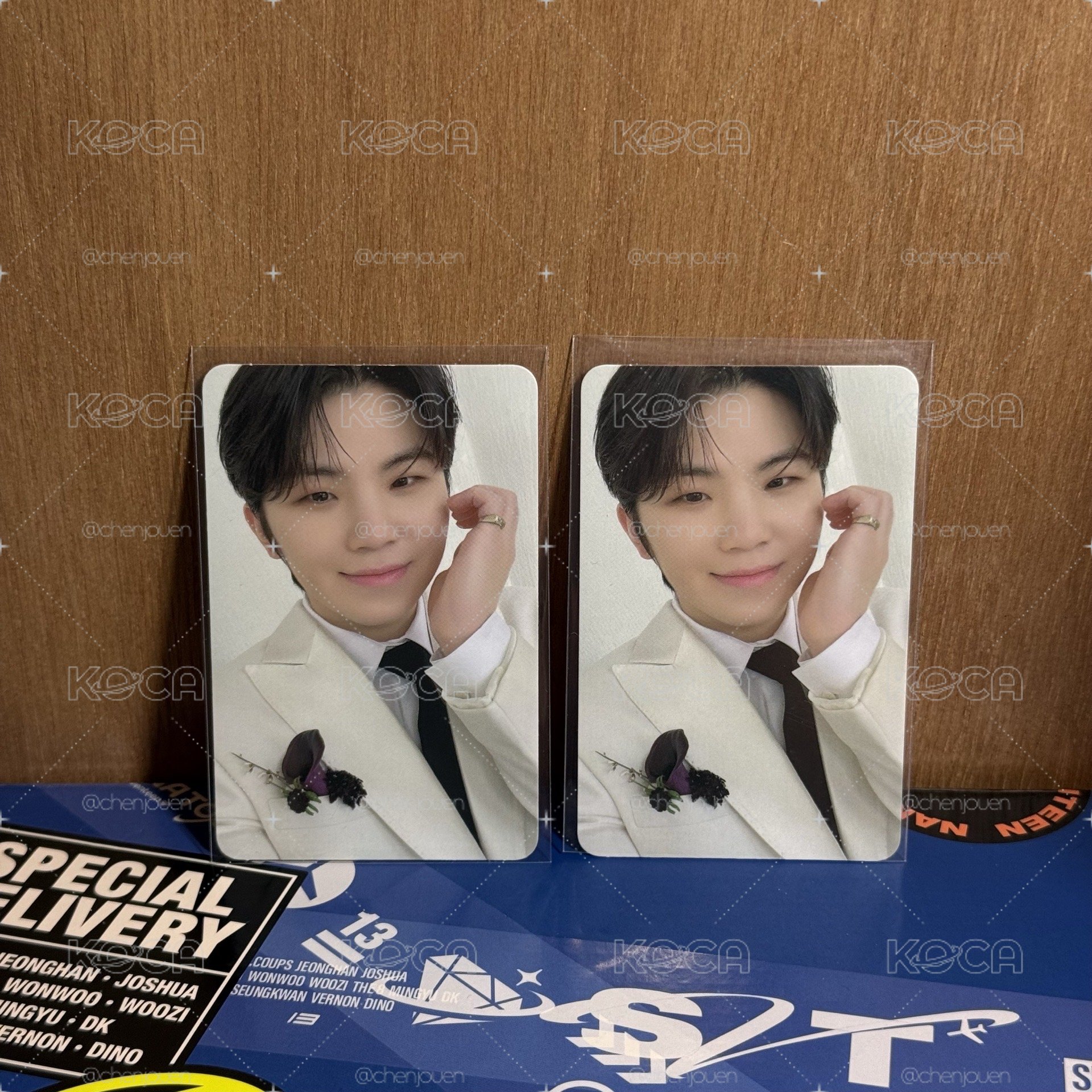 🍚MINI10 專輯卡 CARAT ver.｜WOOZI