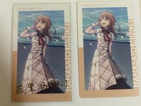 花里實乃里櫻花簽卡+普卡