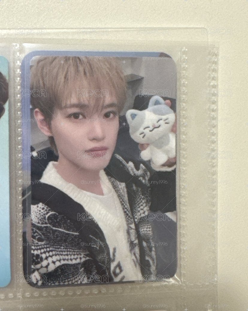 NCT DREAM Dreamiez CHENLE周邊卡 娃卡