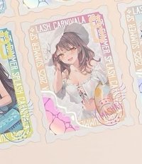 滿額卡 【共通款】瑪夏款_郵票風收藏卡