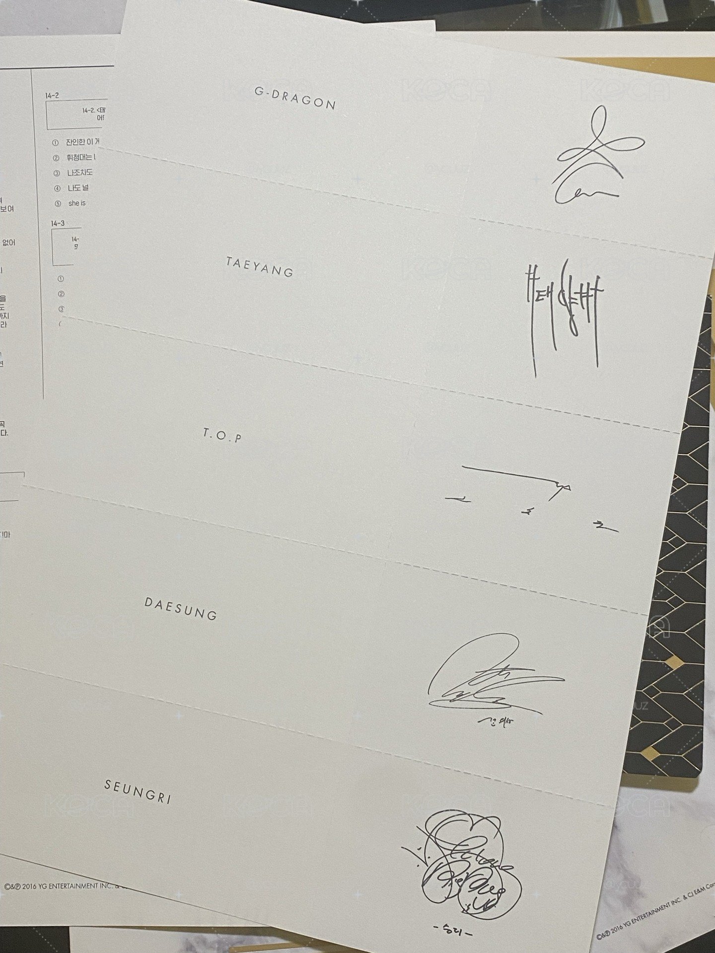 BIGBANG'S 2016 WELCOMINGCOLLECTION DVD