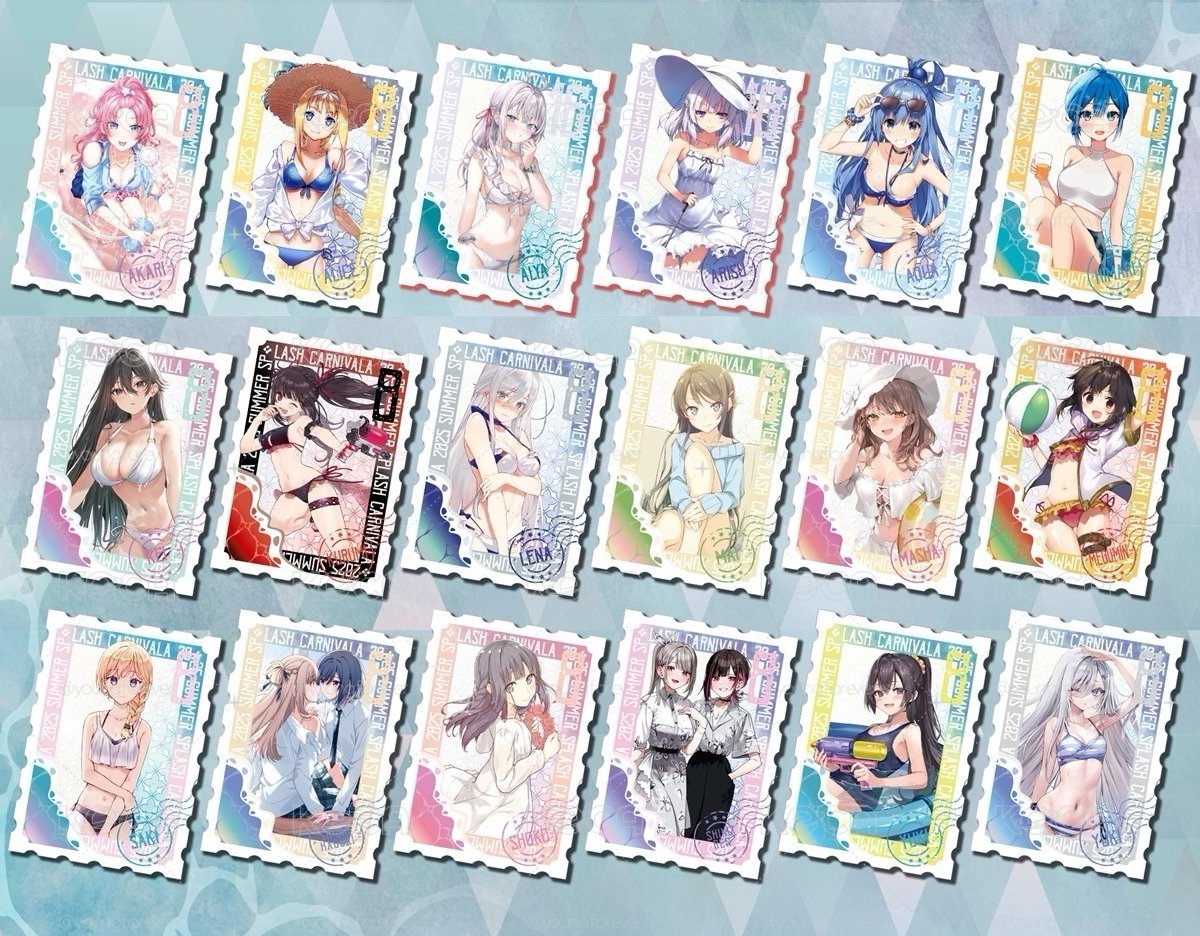 郵票風收藏卡 台灣角川