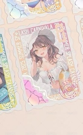 【共通款】瑪夏款_郵票風收藏卡