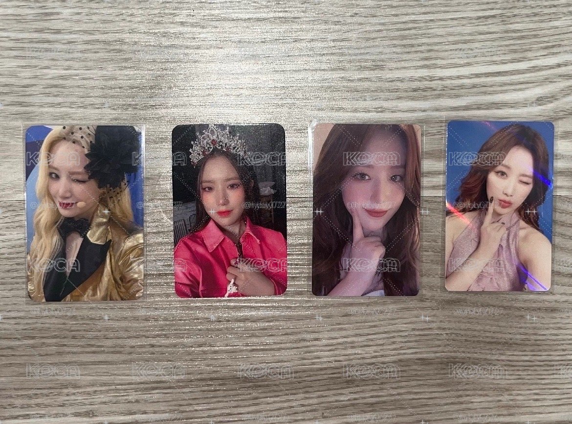 ［i-dle] 刷卡整圖