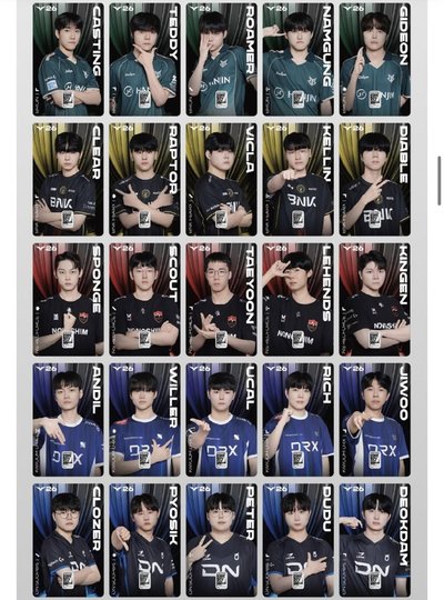 LCK×韓國造幣公社 銀幣小卡