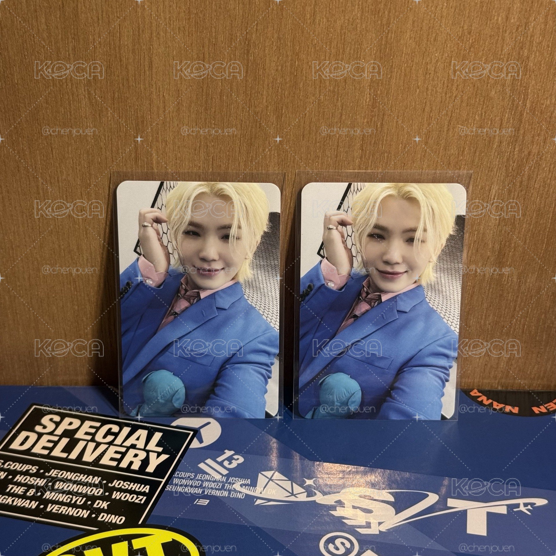🍚MINI12 專輯卡 CARAT ver.｜WOOZI