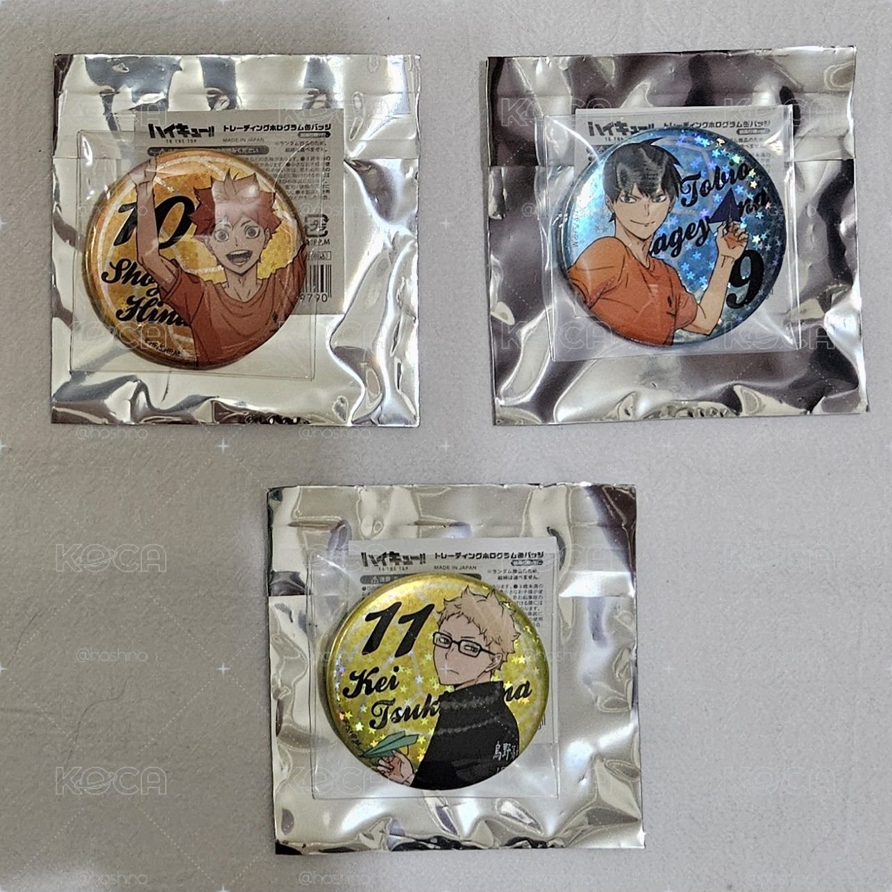 〈排球少年〉成田機場紙飛機徽章
