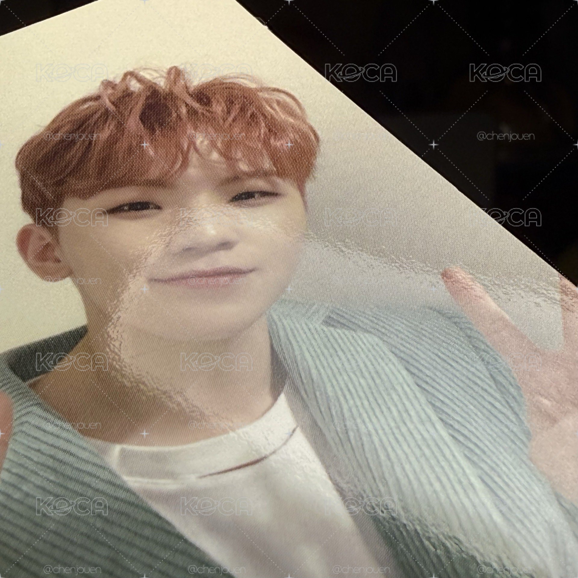 落花 專輯卡 通常ver.｜WOOZI 