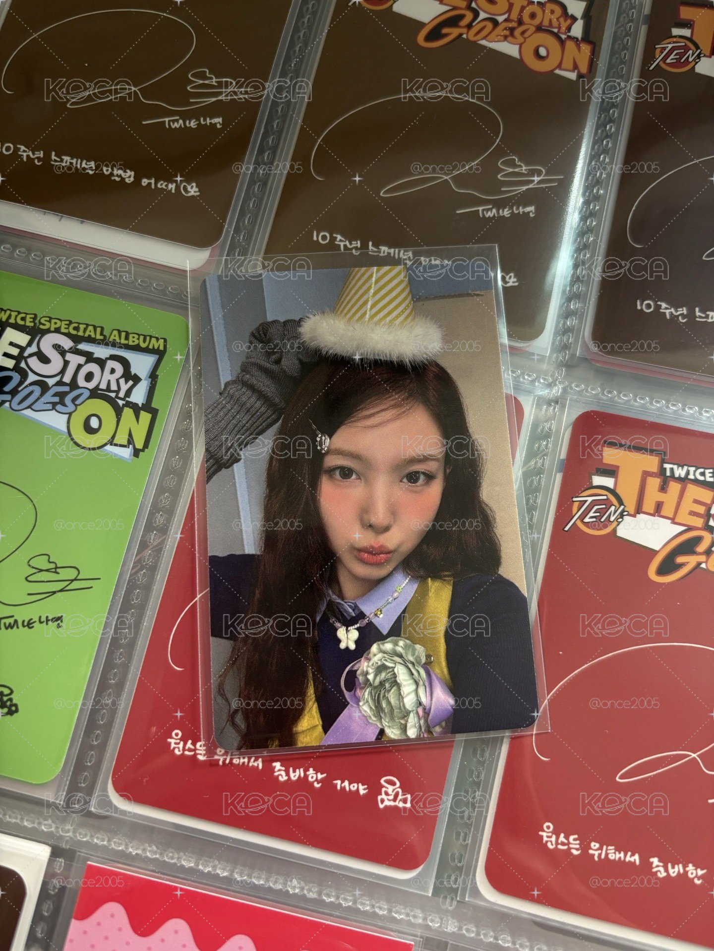 娜 十週年專卡