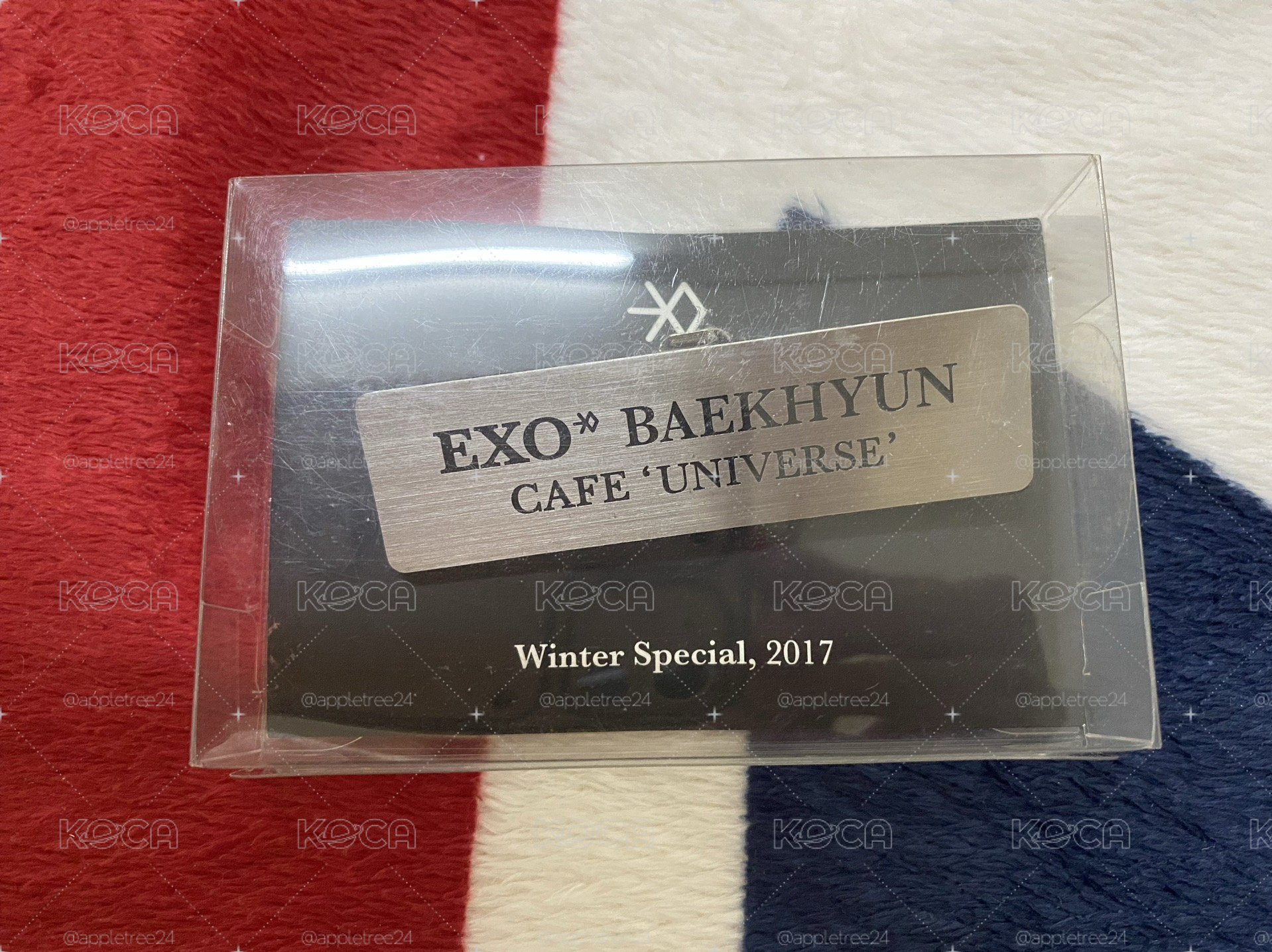 「全新未拆」EXO UNIVESE, BAEKHYUN 伯賢 姓名牌