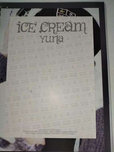 ICE CREAM 美版親簽專輯 B.ver