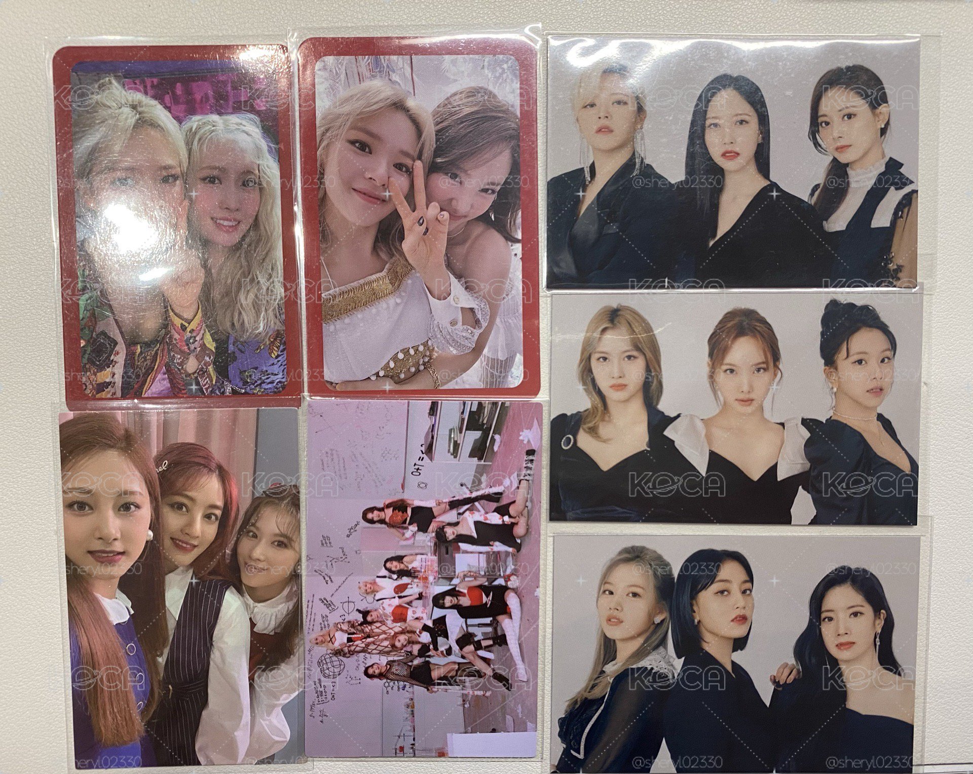 Twice團卡整圖售