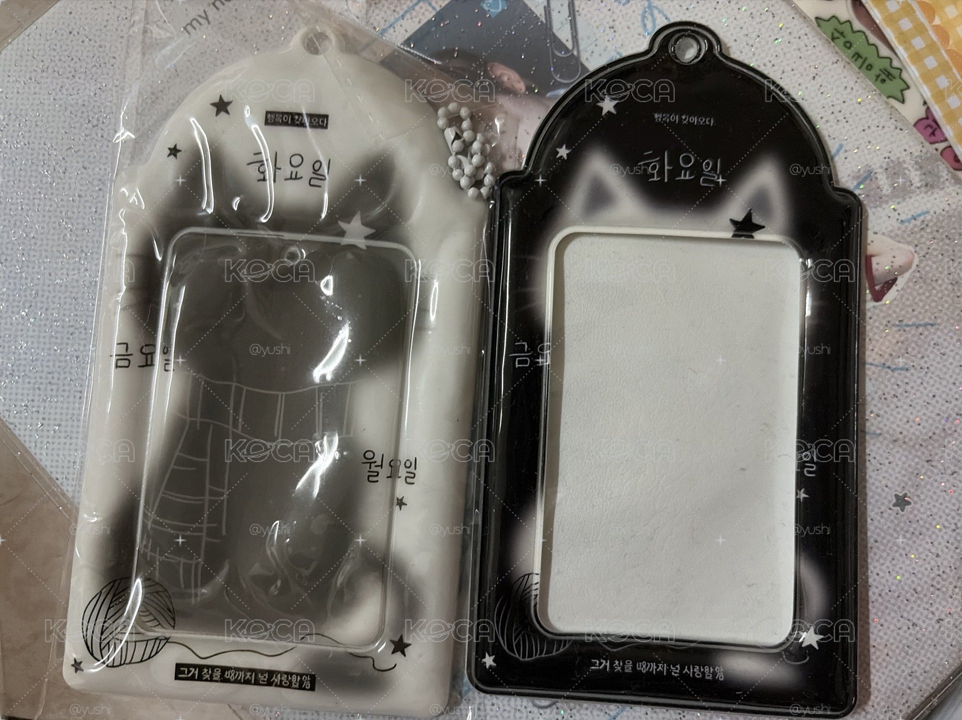 貓塑超萌卡套 黑色/白色款 現貨 全新