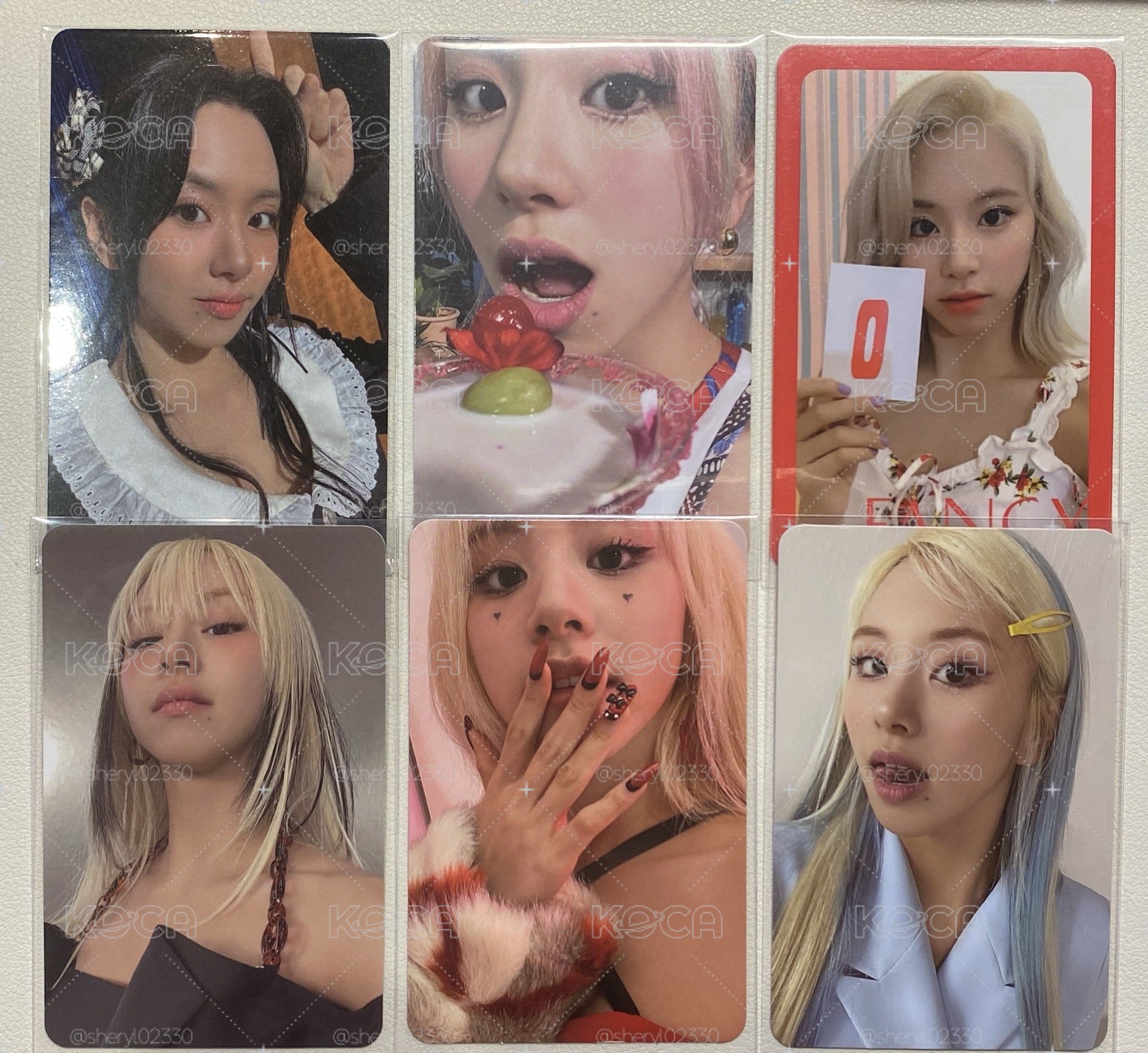 Twice彩瑛 小卡合售
