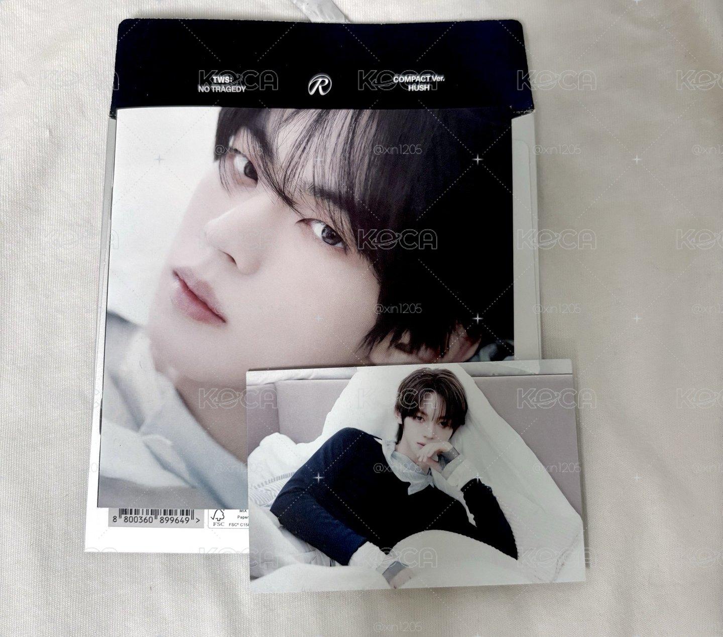 DOHOON,HANJIN 迷五 HUSH ver. 專輯 單封