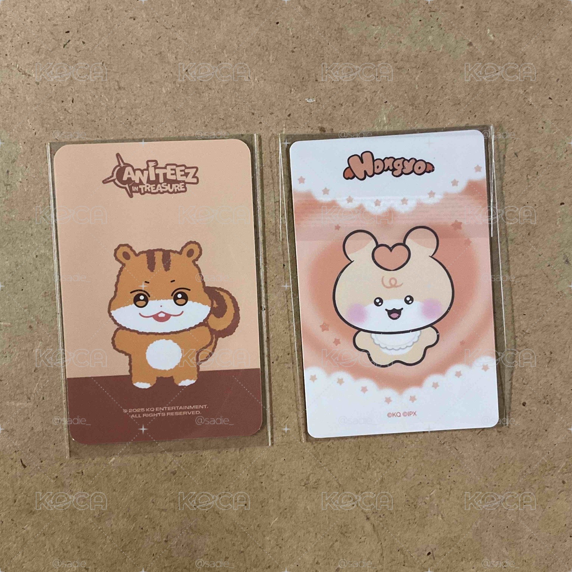 中 aniteez潦草娃、mighteez寶寶娃卡