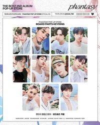 THE BOYZ 2ND ALBUM PHANTASY POP-UP STORE 滑板鑰匙圈周邊卡