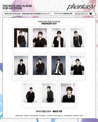 THE BOYZ 2ND ALBUM PHANTASY POP-UP STORE 記事本周邊卡