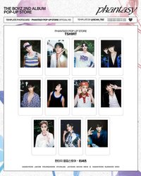 THE BOYZ 2ND ALBUM PHANTASY POP-UP STORE T-shirt周邊卡