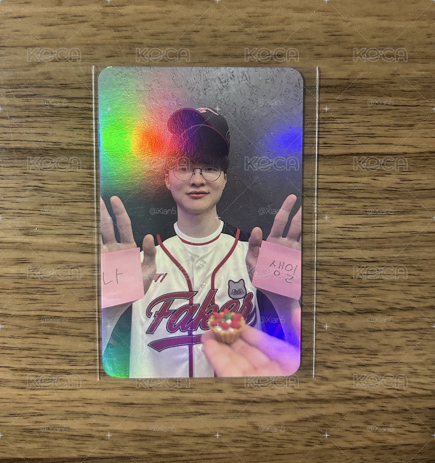 Faker 生日球衣卡