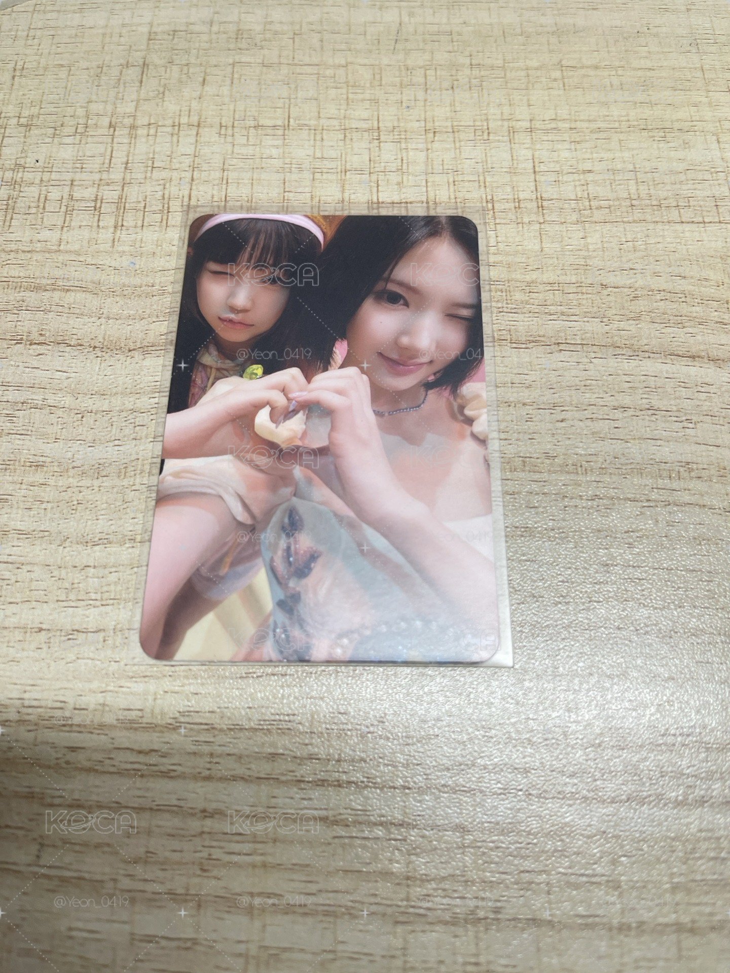Yeon Jiwoo雙人專卡