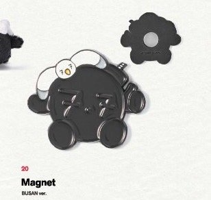 BTSARIRANG快閃店文創小物】BTS 快閃店限定釜山版磁鐵Magnet BUSAN ver