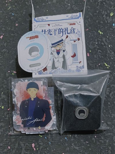 名偵探柯南 月光下的禮盒 戒指 琴酒