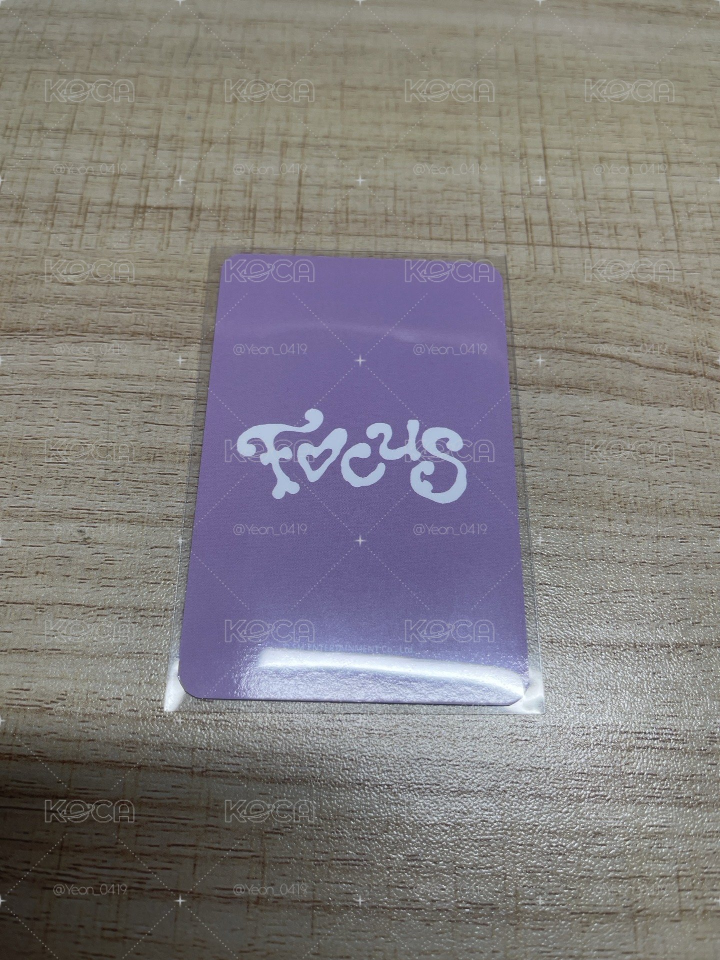 Yeon簽售卡