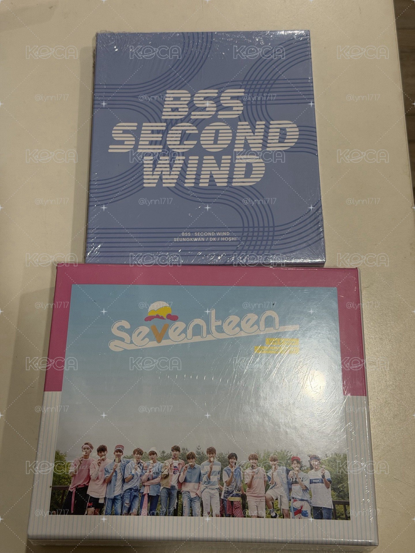 seventeen 全新未拆封專輯