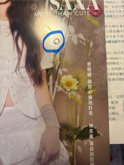 TWICE Sana ELLE雜誌