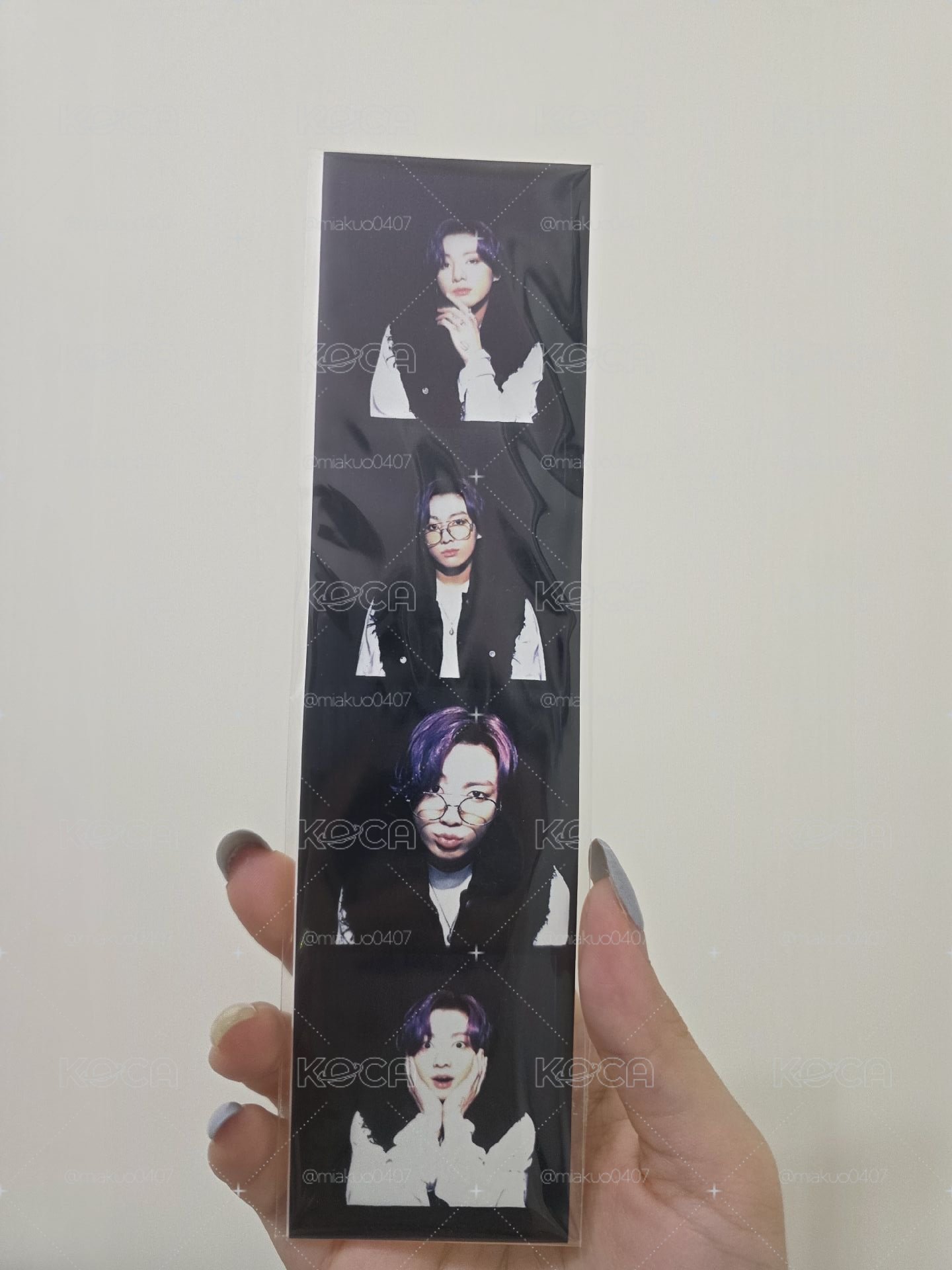 Jungkook butter特典 四格卡