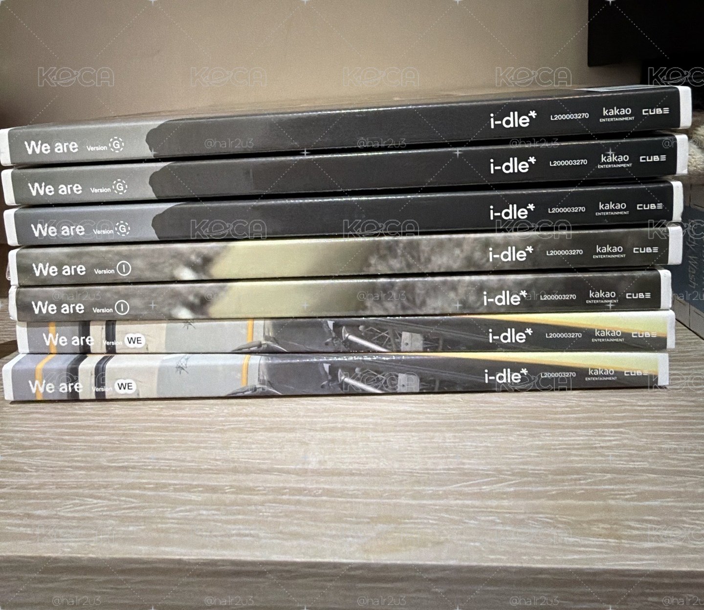 idle 8th mini album [We are]空專