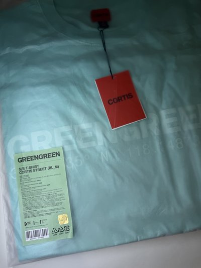 GREEN GREEN POP-UP T恤