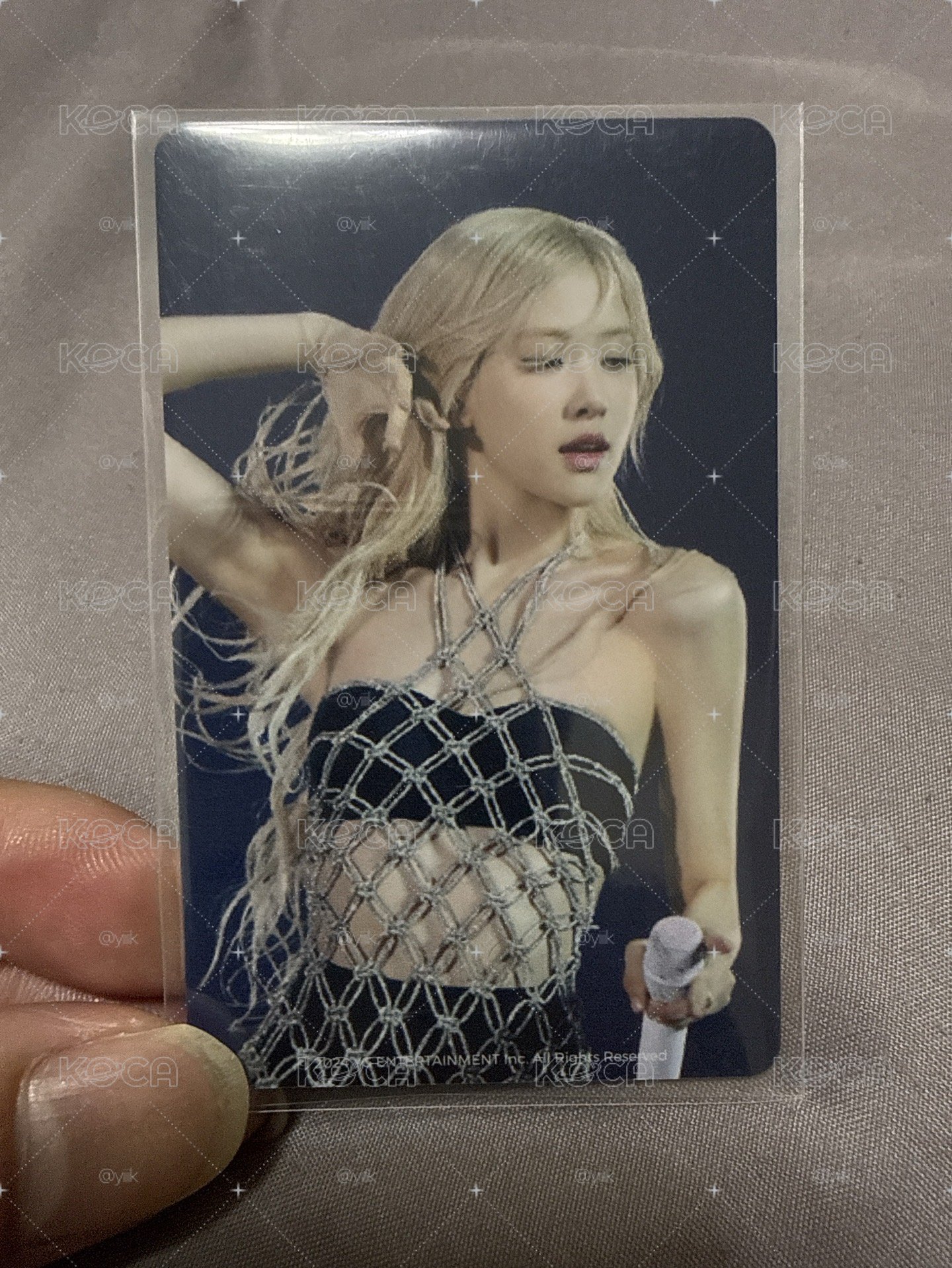 BLACKPINK 電影卡一套