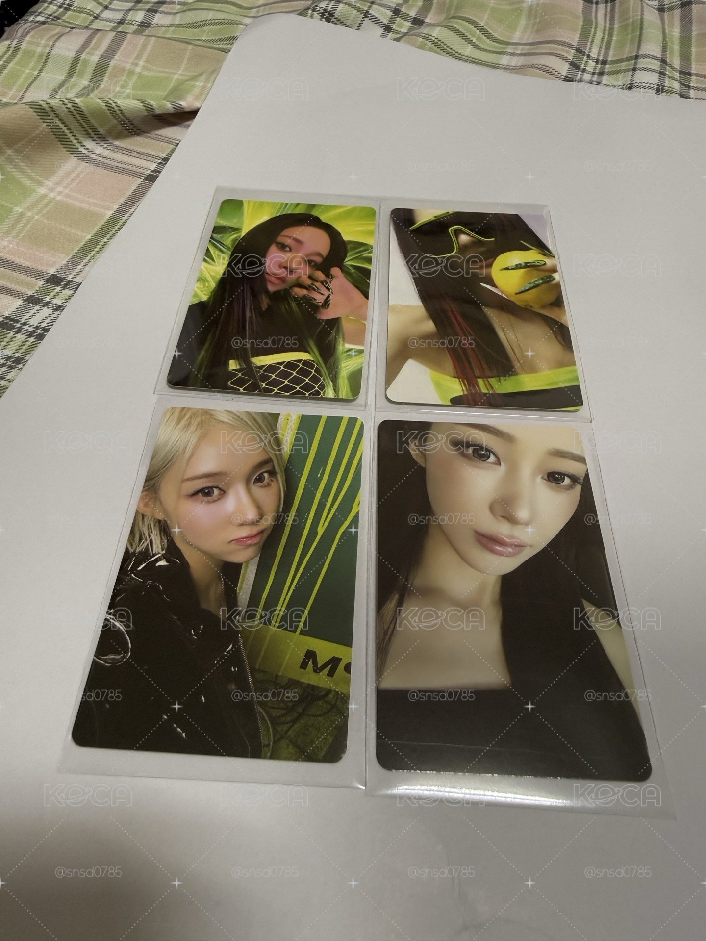 現貨 LEMONADE 韓國快閃5萬 滿額卡 整組一套四張
