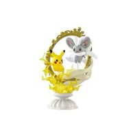 Re-MeNT 盒玩模型 寶可夢華麗裝飾框收藏 Decorative Frame 扭蛋盲盒 皮卡丘&泡沫栗鼠