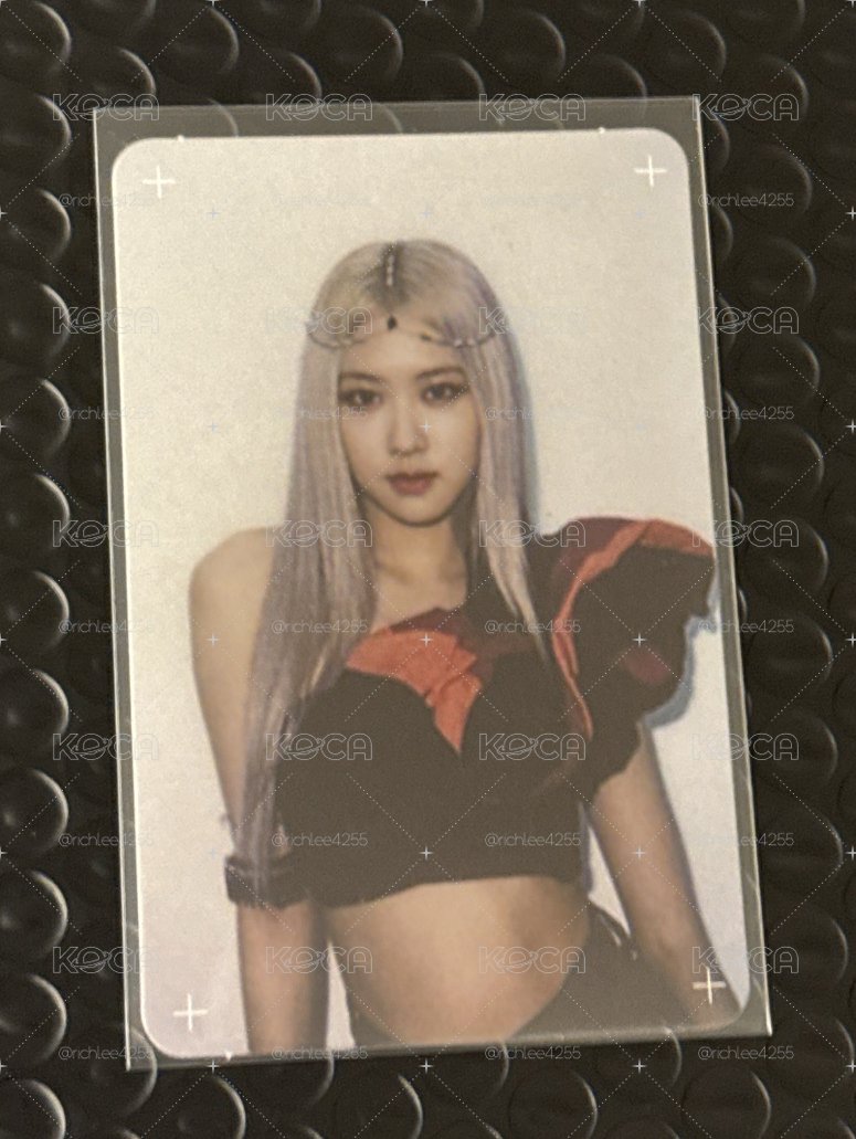 Rosé HYLT 專輯卡 