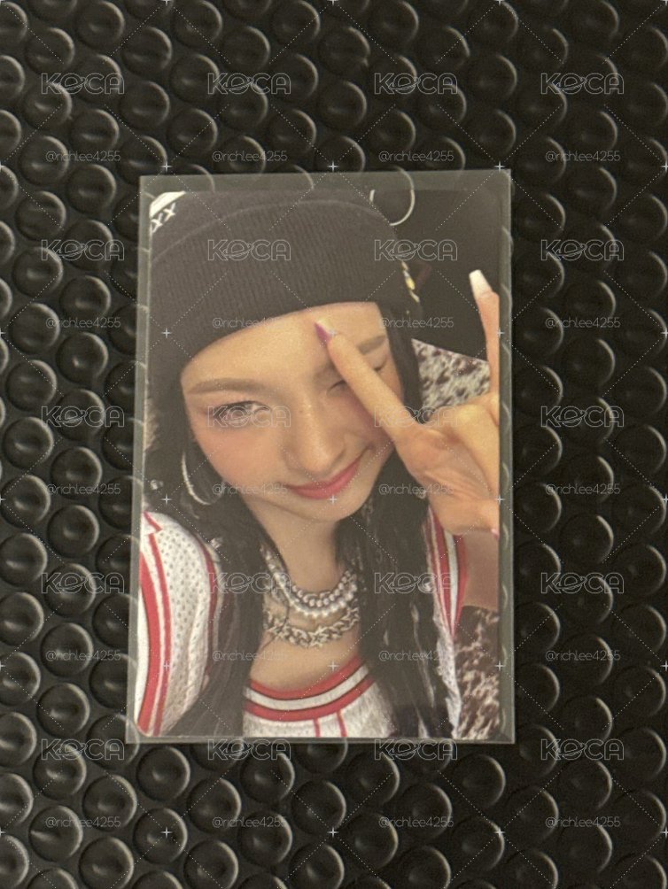 Chiquita DRIP TAG ver.單封 專輯卡 