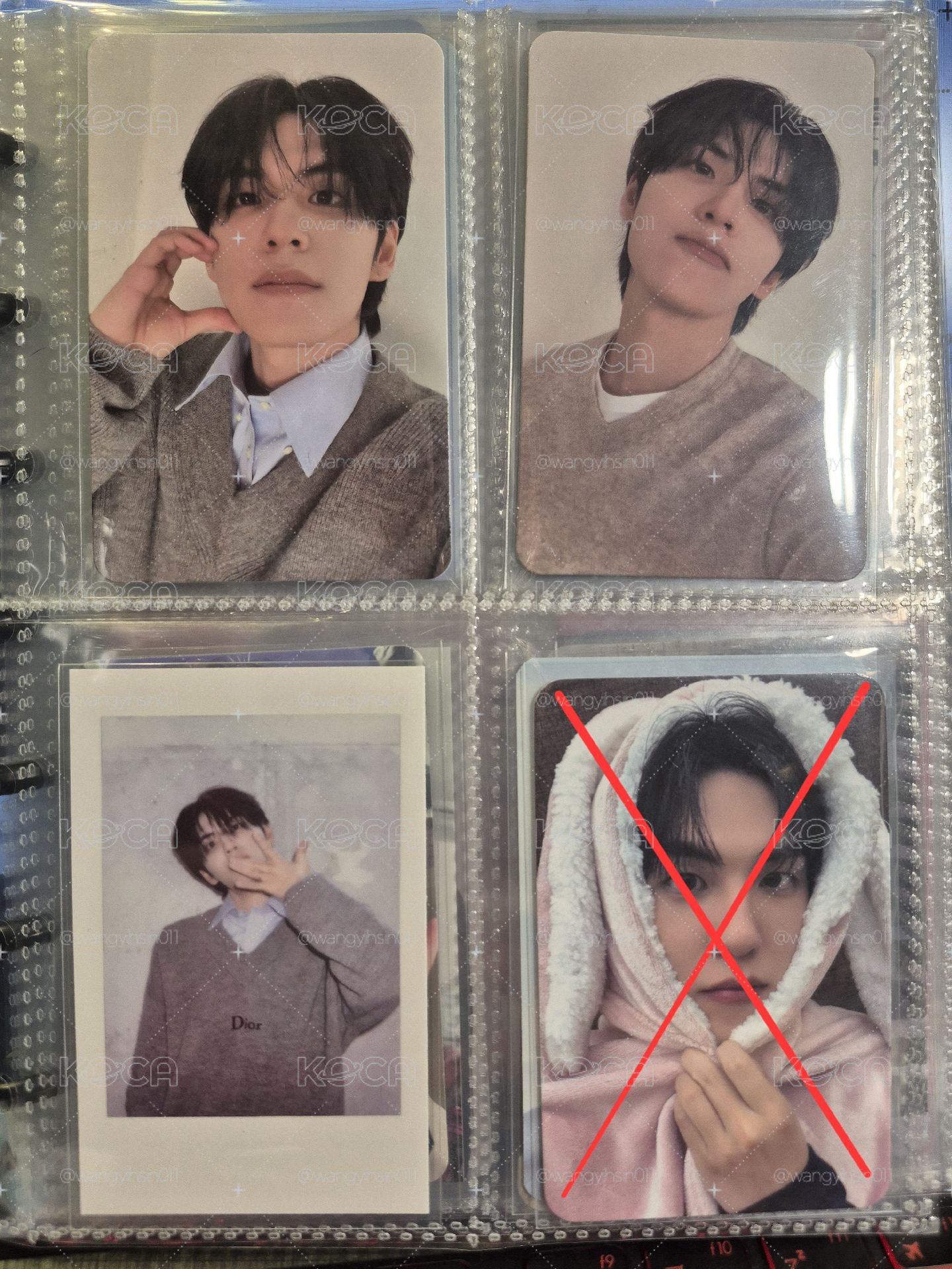🐰 迷一 一般專 專輯卡 藍版