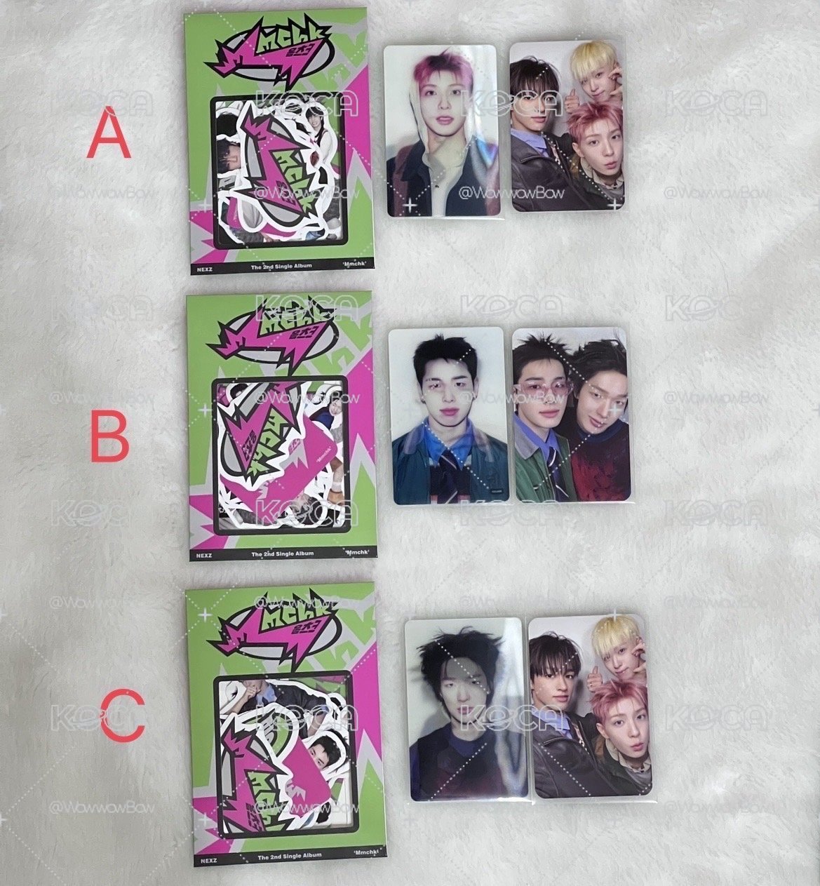 NEXZ Mmchk Chk! Sticker Ver. 