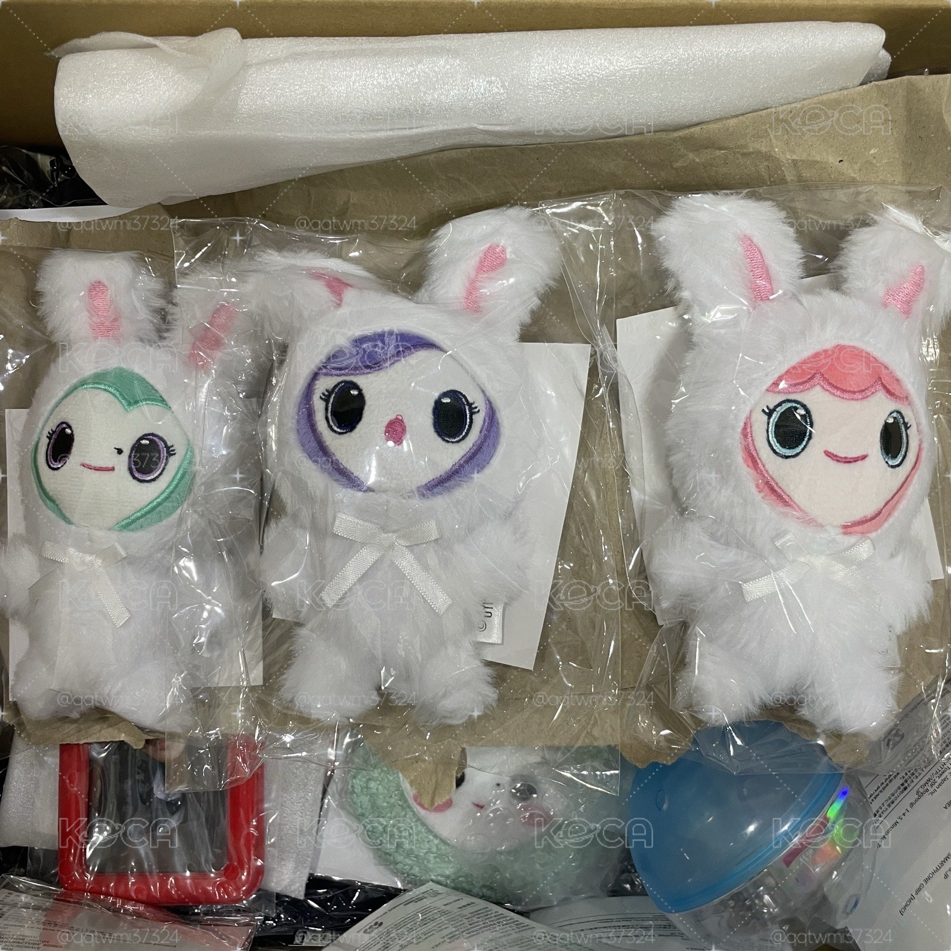 《現貨》 全新未拆 MISAMO兔子娃 3隻/套