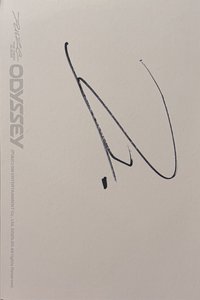 ODYSSEY 明信片 美網親簽