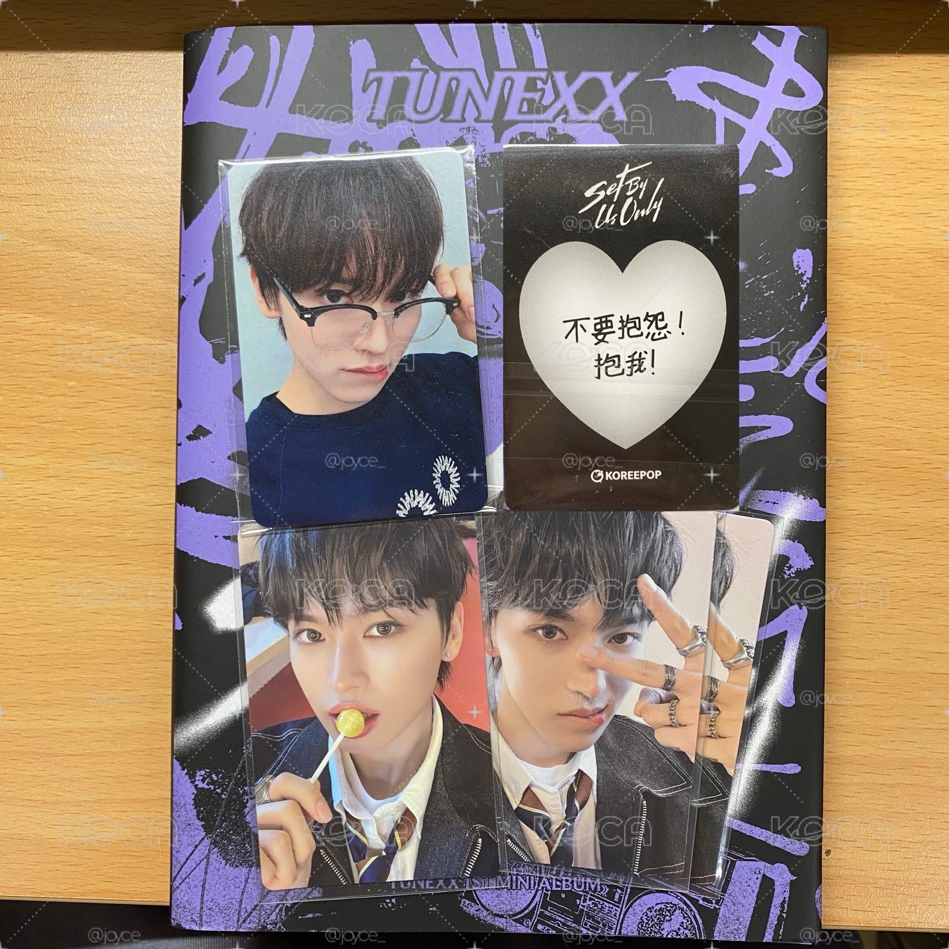 TUNEXX 金仁煦中文卡背