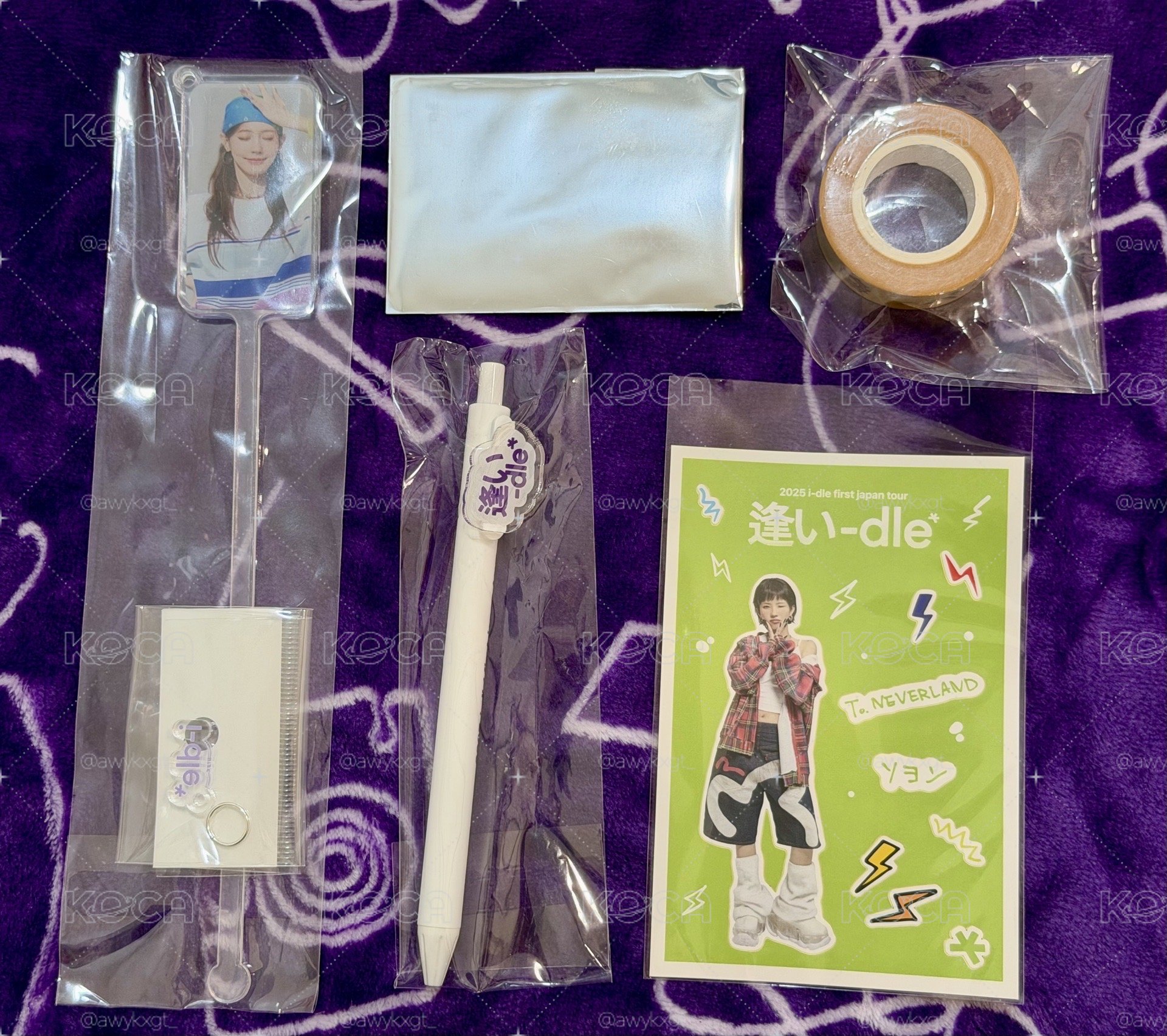 i-dle2025 i-dle first Japan tour [ 逢い-dle ]扭蛋/盒玩】i-dle
