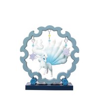 Re-MeNT 盒玩模型 寶可夢和風柔軟搖曳飾品Funwari Yurarin Kaz 扭蛋盲盒 冰九尾（阿羅拉地區的樣子）