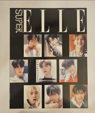 ELLE KOREA 雜誌 A+B ver.